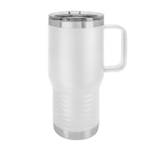 Polar Camel 20oz. Stainless Steel Travel Mug w/ Slider Lid - Polar Camel 20oz. Stainless Steel Travel Mug w/ Slider Lid - Image 28 of 36