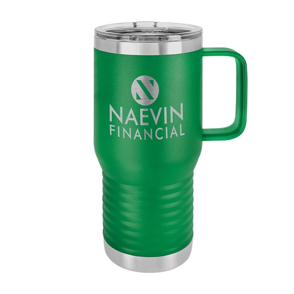 Polar Camel 20oz. Stainless Steel Travel Mug w/ Slider Lid - Polar Camel 20oz. Stainless Steel Travel Mug w/ Slider Lid - Image 29 of 36