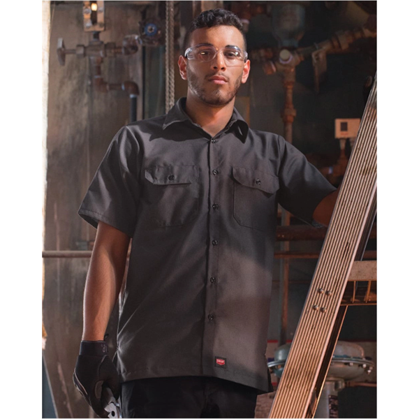 Red Kap Ripstop Short Sleeve Work Shirt - Tall Sizes - Red Kap Ripstop Short Sleeve Work Shirt - Tall Sizes - Image 0 of 6