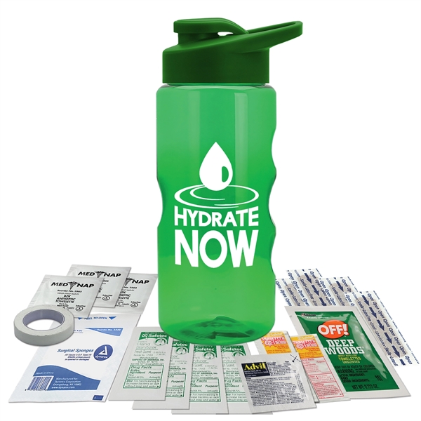 22 oz. Bottle Survival Kit - Drink Thru lid - 22 oz. Bottle Survival Kit - Drink Thru lid - Image 3 of 15