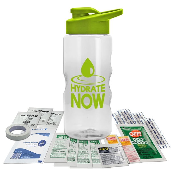 22 oz. Bottle Survival Kit - Drink Thru lid - 22 oz. Bottle Survival Kit - Drink Thru lid - Image 4 of 15