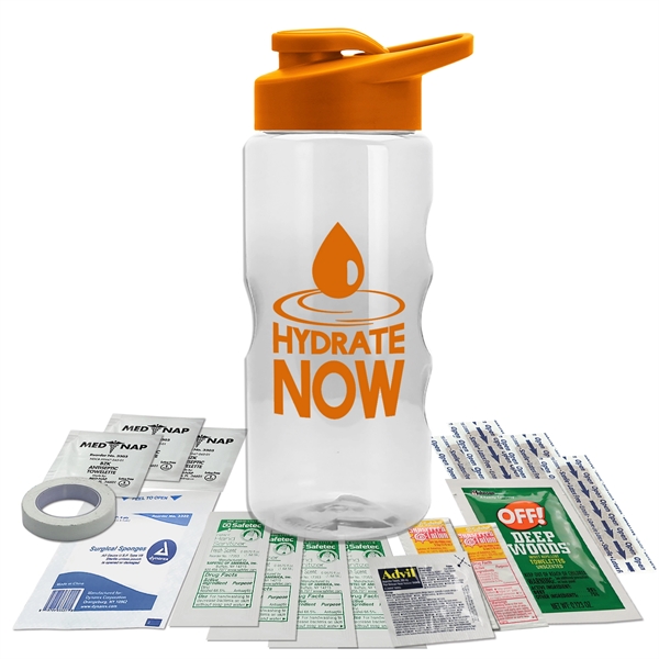 22 oz. Bottle Survival Kit - Drink Thru lid - 22 oz. Bottle Survival Kit - Drink Thru lid - Image 5 of 15