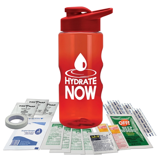 22 oz. Bottle Survival Kit - Drink Thru lid - 22 oz. Bottle Survival Kit - Drink Thru lid - Image 6 of 15