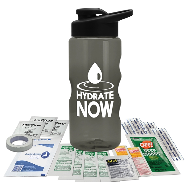 22 oz. Bottle Survival Kit - Drink Thru lid - 22 oz. Bottle Survival Kit - Drink Thru lid - Image 7 of 15