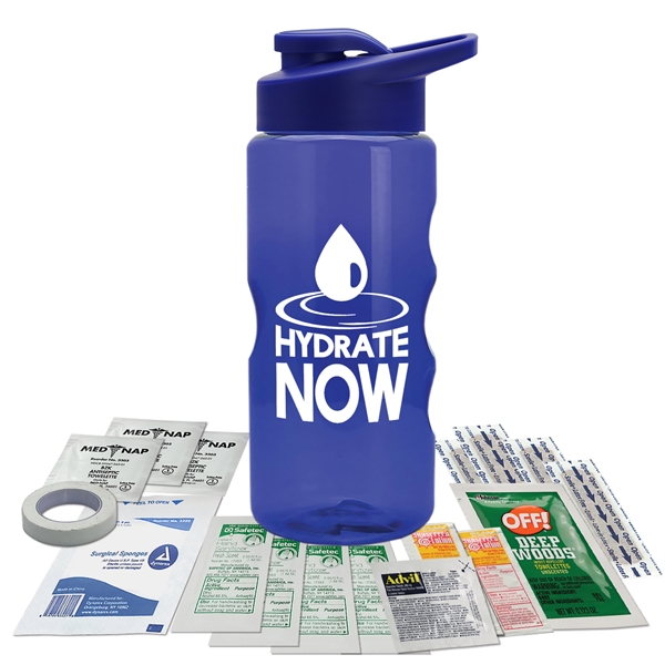 22 oz. Bottle Survival Kit - Drink Thru lid - 22 oz. Bottle Survival Kit - Drink Thru lid - Image 9 of 15