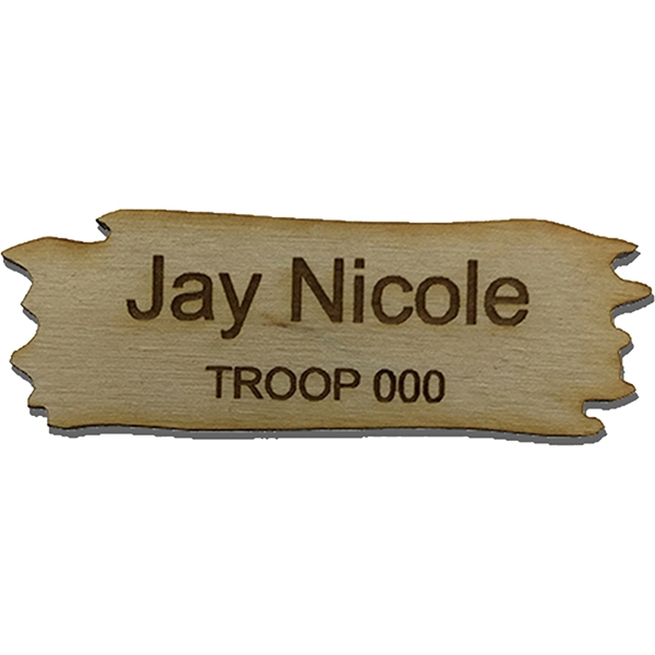 Wood Name Tags - Wood Name Tags - Image 10 of 10