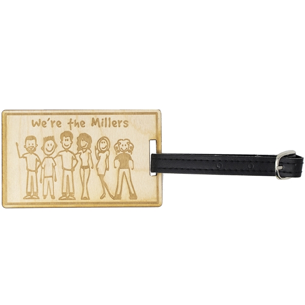 Wood Luggage Tags - Wood Luggage Tags - Image 3 of 3