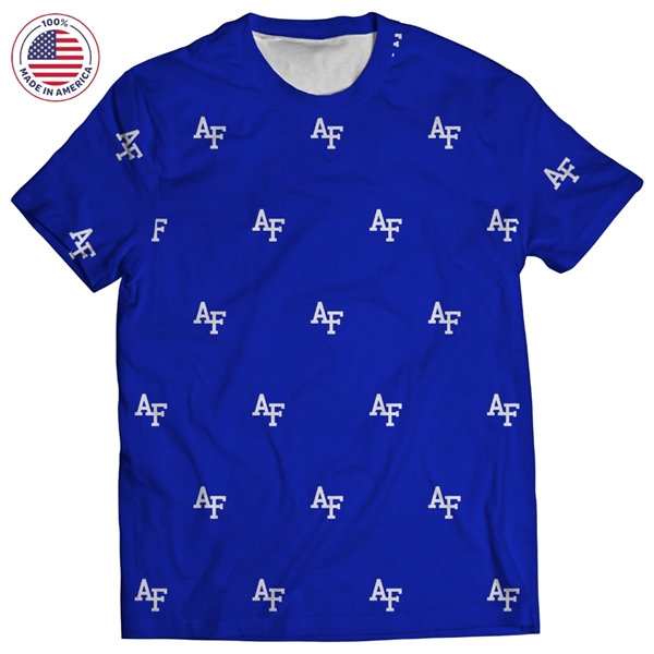 Crew Neck T-Shirt Dye Sublimated with UPF50 Made in USA - Crew Neck T-Shirt Dye Sublimated with UPF50 Made in USA - Image 2 of 12