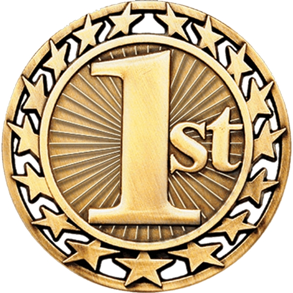 Custom Stock Star Sports Medals