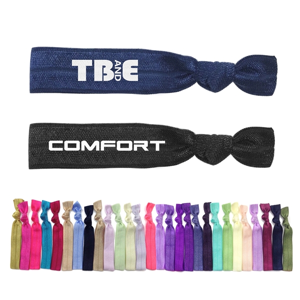 Knotted Hair Ties Elastic Ribbon - Knotted Hair Ties Elastic Ribbon - Image 0 of 0