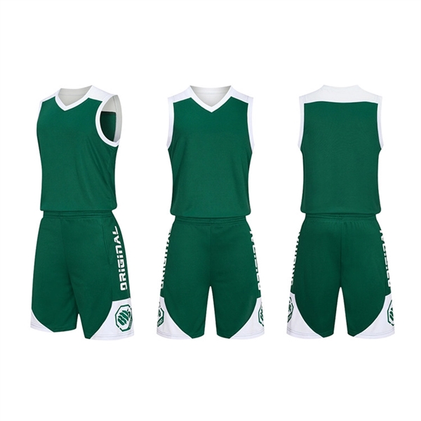 Custom Athletic Basketball Jersey and Shorts - Custom Athletic Basketball Jersey and Shorts - Image 4 of 7