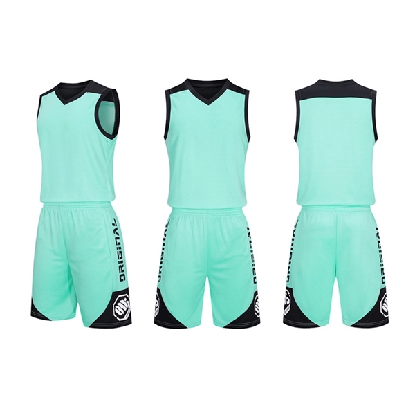 Custom Athletic Basketball Jersey and Shorts - Custom Athletic Basketball Jersey and Shorts - Image 5 of 7