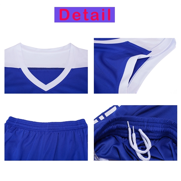 Custom Basketball Team Uniform - Custom Basketball Team Uniform - Image 2 of 7