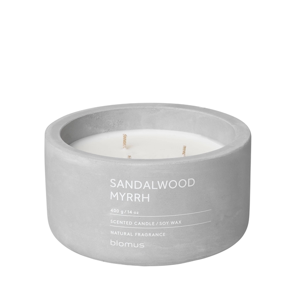 FRAGRA Scented Candle in Concrete Container - 3 Wick - FRAGRA Scented Candle in Concrete Container - 3 Wick - Image 2 of 6