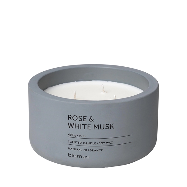 FRAGRA Scented Candle in Concrete Container - 3 Wick - FRAGRA Scented Candle in Concrete Container - 3 Wick - Image 4 of 6