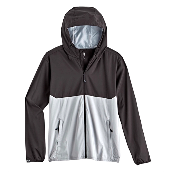 Men's Idealist Hooded Windbreaker Jacket - Men's Idealist Hooded Windbreaker Jacket - Image 2 of 4