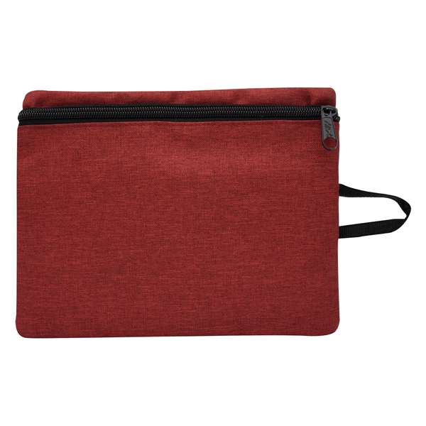 Heathered Tech Accessory Travel Bag - Heathered Tech Accessory Travel Bag - Image 11 of 12