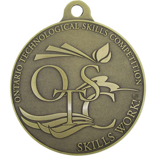 Custom Diestruck Antiqued Medals