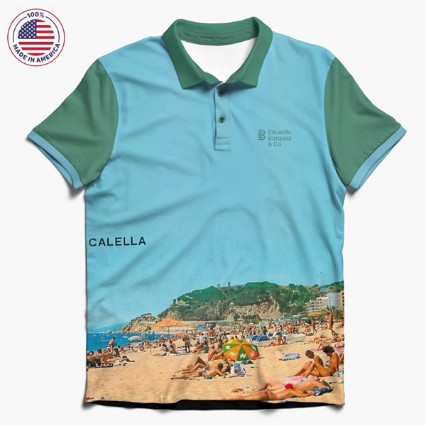 Made in USA, Polo Shirt Dye Sub Antimicrobial - Made in USA, Polo Shirt Dye Sub Antimicrobial - Image 0 of 10
