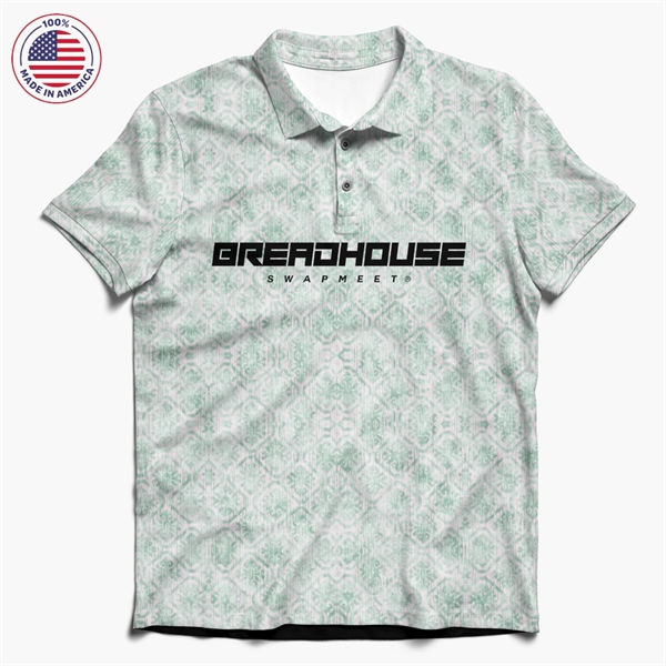 Made in USA, Polo Shirt Dye Sub Antimicrobial - Made in USA, Polo Shirt Dye Sub Antimicrobial - Image 7 of 10