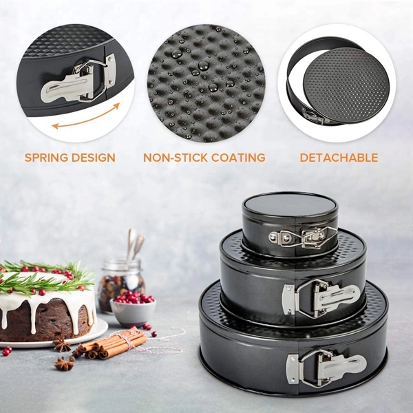 Round Cake Pan Set - Round Cake Pan Set - Image 1 of 3