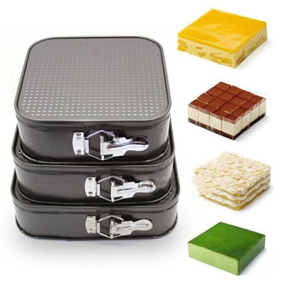 Square Cake Pan Set - Square Cake Pan Set - Image 0 of 3