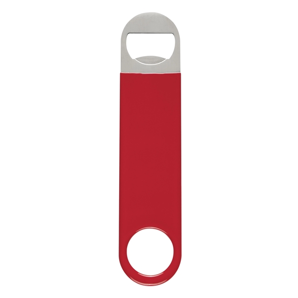 Large Vinyl Coated Stainless Steel Bottle Opener - Large Vinyl Coated Stainless Steel Bottle Opener - Image 7 of 12