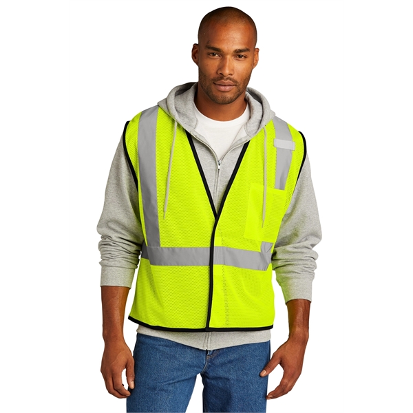 CornerStone ANSI 107 Class 2 Economy Mesh One-Pocket Vest. - CornerStone ANSI 107 Class 2 Economy Mesh One-Pocket Vest. - Image 10 of 10