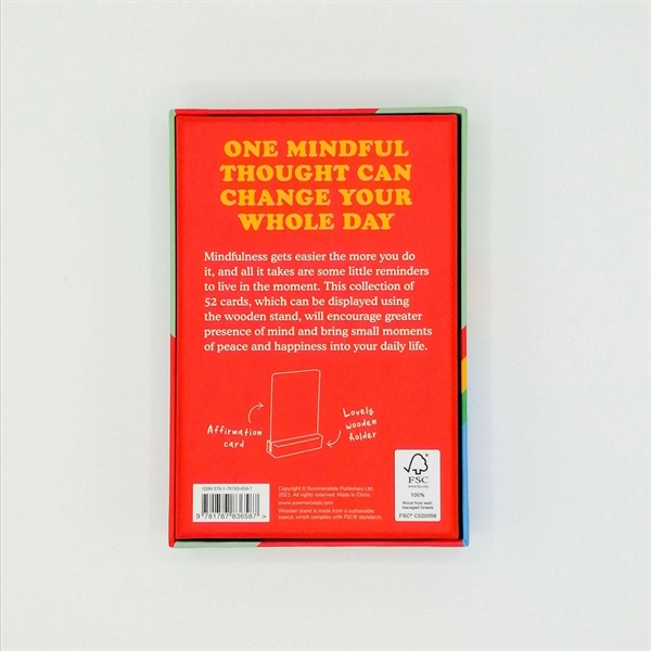 The Little Box of Mindfulness (52 Beautiful Cards to Help... - The Little Box of Mindfulness (52 Beautiful Cards to Help... - Image 3 of 4