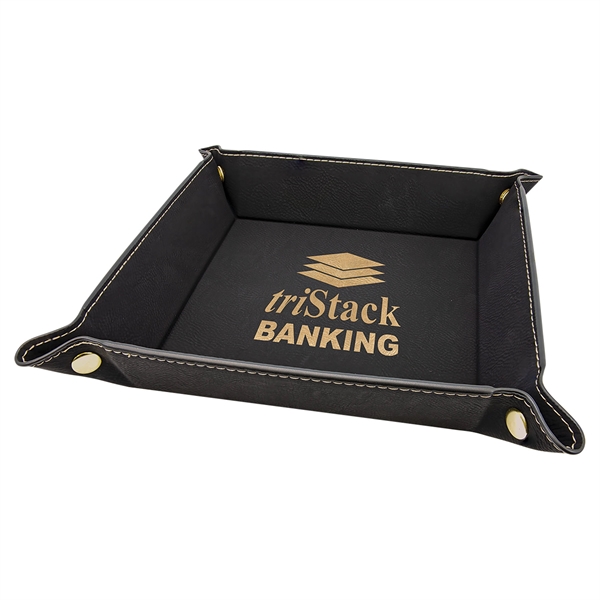 Leatherette Snap Up Dice Tray - Leatherette Snap Up Dice Tray - Image 1 of 1