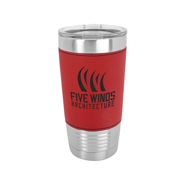 Polar Camel 20oz Leatherette/Stainless Steel Tumblers - Polar Camel 20oz Leatherette/Stainless Steel Tumblers - Image 20 of 29