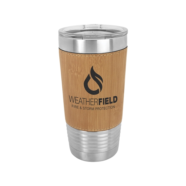 Polar Camel 20oz Leatherette/Stainless Steel Tumblers - Polar Camel 20oz Leatherette/Stainless Steel Tumblers - Image 22 of 29