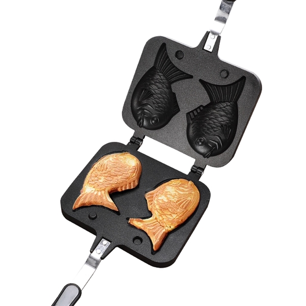 Fish Shape Waffle Baking Mold - Fish Shape Waffle Baking Mold - Image 1 of 3