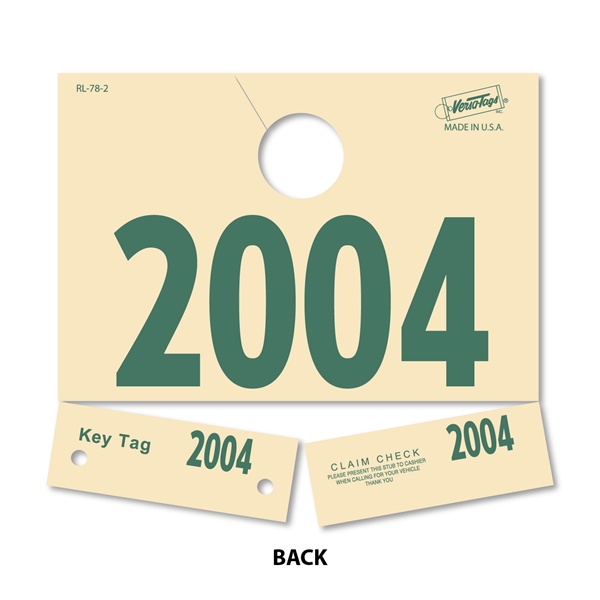 V-T™ Service Dispatch Control Tags - V-T™ Service Dispatch Control Tags - Image 2 of 2