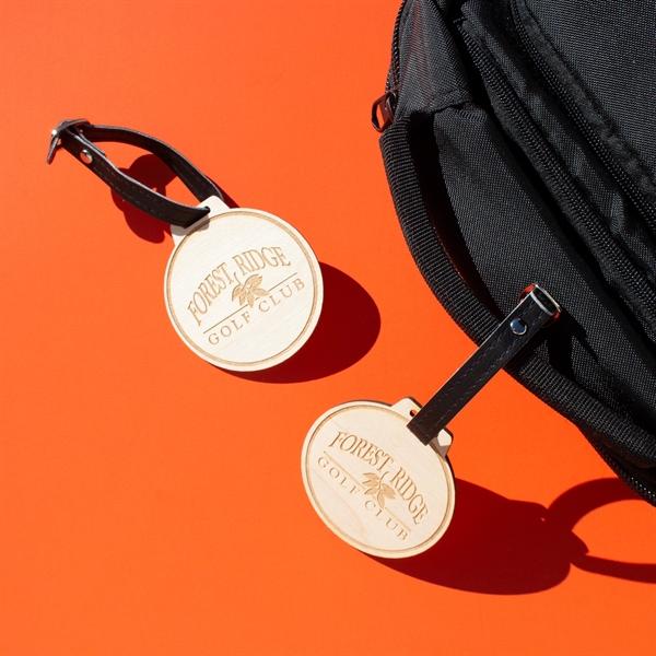 Wood Golf Bag Tags - Wood Golf Bag Tags - Image 0 of 3