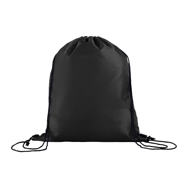 210D Polyester Drawstring Gym & Sports Travel Backpack - 210D Polyester Drawstring Gym & Sports Travel Backpack - Image 9 of 12