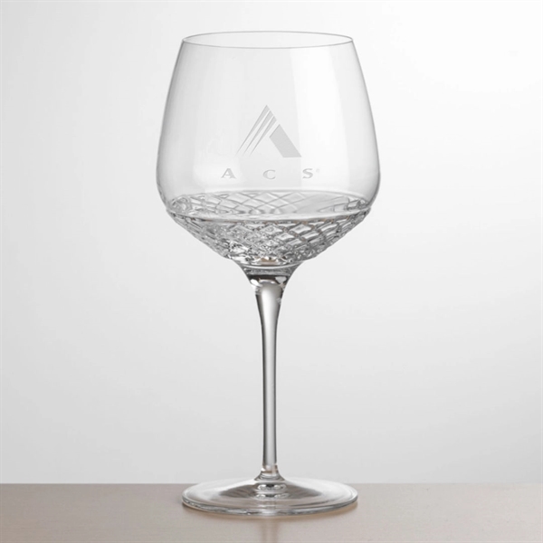 Custom Naselle Burgundy Wine - Deep Etch