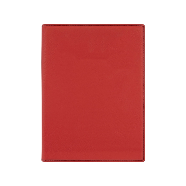 7" x 9" Leatherette Red Portfolio - 7" x 9" Leatherette Red Portfolio - Image 1 of 1