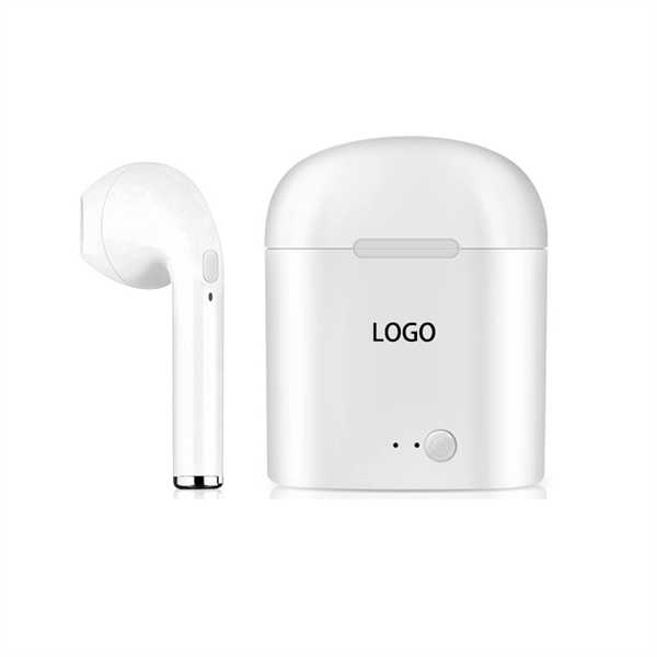TWS True Wireless Stereo Earbud Headphones w/Charging Case - TWS True Wireless Stereo Earbud Headphones w/Charging Case - Image 0 of 2