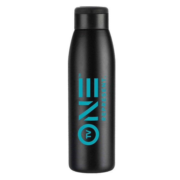 18oz.Travel Stainless Insulated Bottle w/ Lid & Handle - 18oz.Travel Stainless Insulated Bottle w/ Lid & Handle - Image 4 of 10