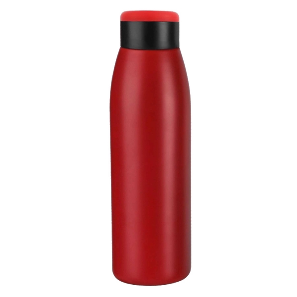 18oz.Travel Stainless Insulated Bottle w/ Lid & Handle - 18oz.Travel Stainless Insulated Bottle w/ Lid & Handle - Image 9 of 10