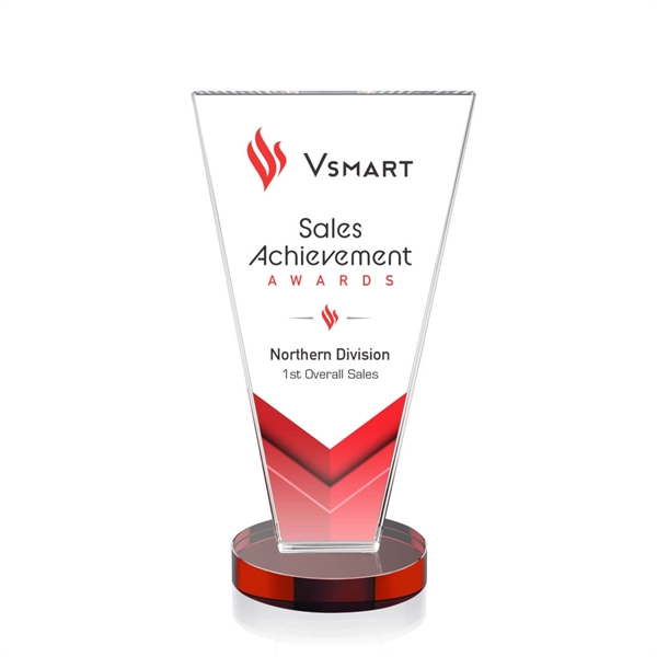 Burney VividPrint™ Award - Red - Burney VividPrint™ Award - Red - Image 1 of 6
