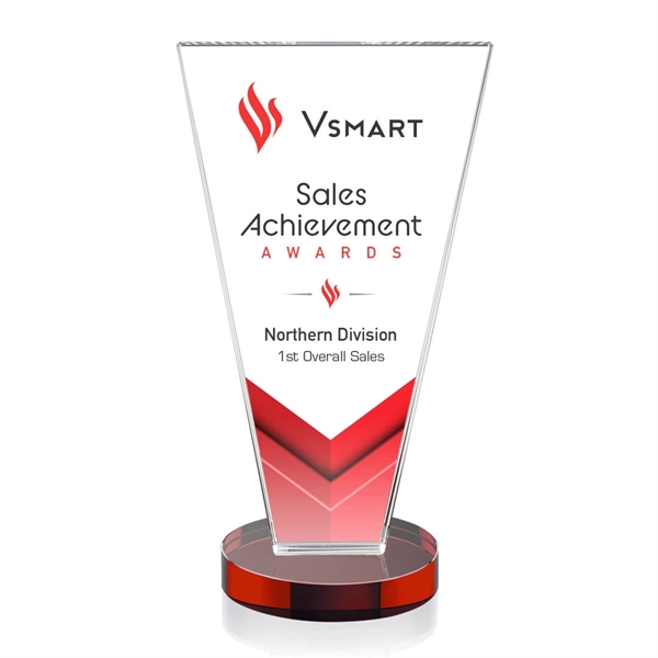 Burney VividPrint™ Award - Red - Burney VividPrint™ Award - Red - Image 5 of 6