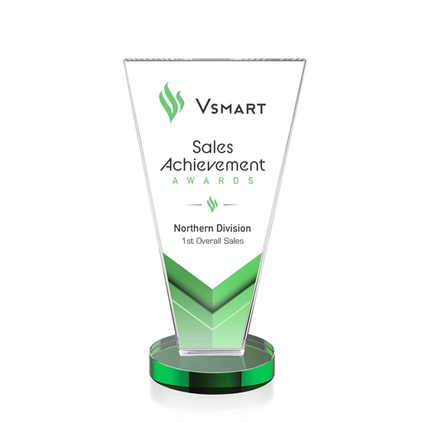 Burney VividPrint™ Award - Green - Burney VividPrint™ Award - Green - Image 1 of 6