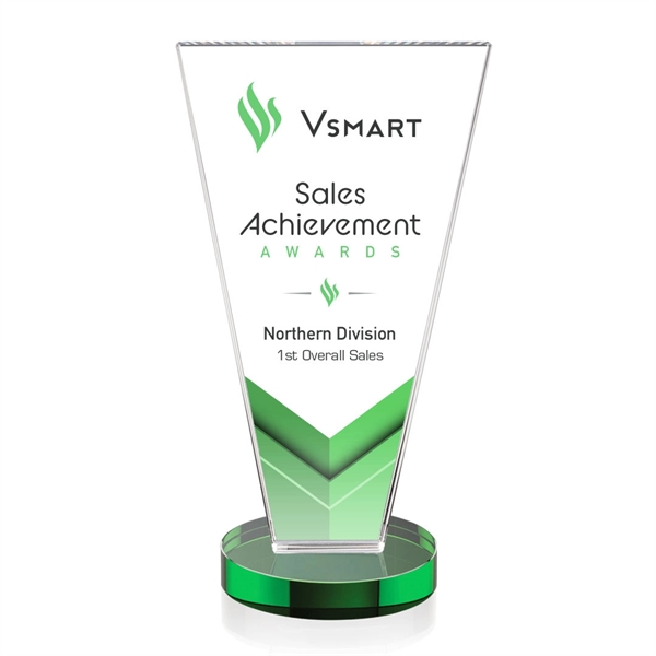Burney VividPrint™ Award - Green - Burney VividPrint™ Award - Green - Image 5 of 6