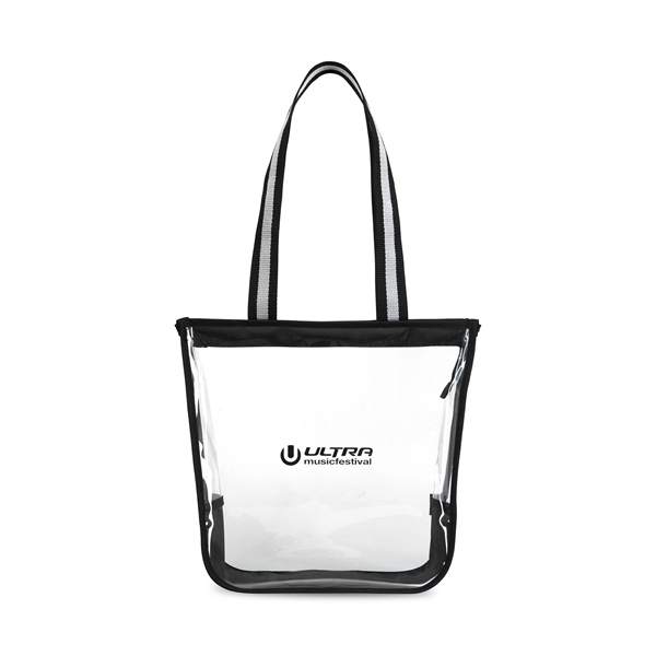 Sigma Clear Zippered Tote - Sigma Clear Zippered Tote - Image 0 of 15