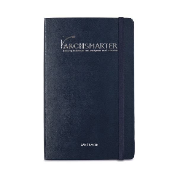 Moleskine® Hard Cover Large Double Layout Notebook - Moleskine® Hard Cover Large Double Layout Notebook - Image 1 of 12