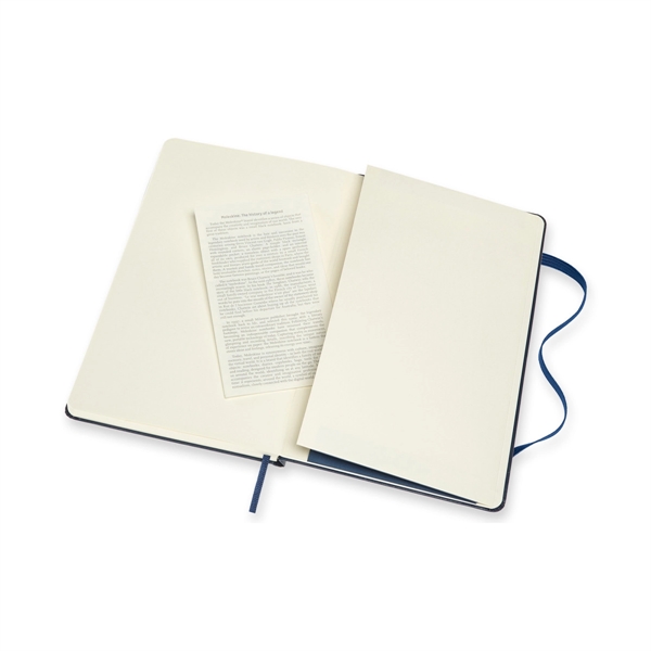 Moleskine® Hard Cover Large Double Layout Notebook - Moleskine® Hard Cover Large Double Layout Notebook - Image 4 of 12