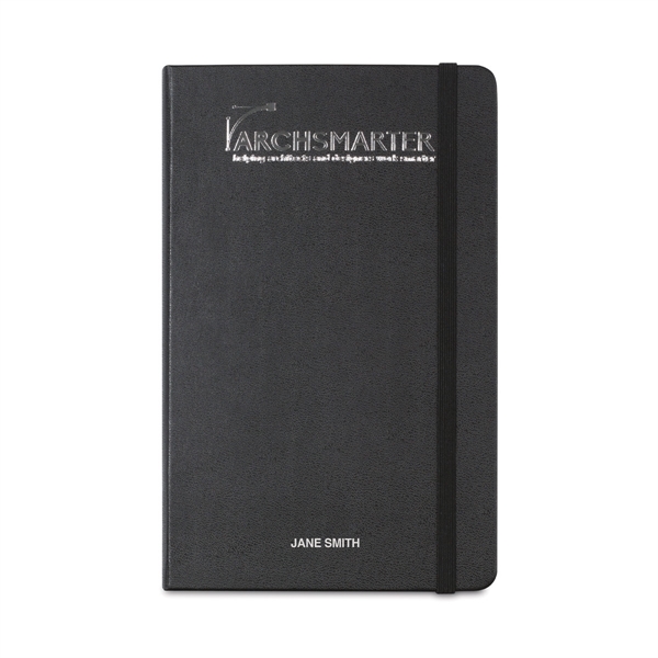 Moleskine® Hard Cover Large Double Layout Notebook - Moleskine® Hard Cover Large Double Layout Notebook - Image 7 of 12