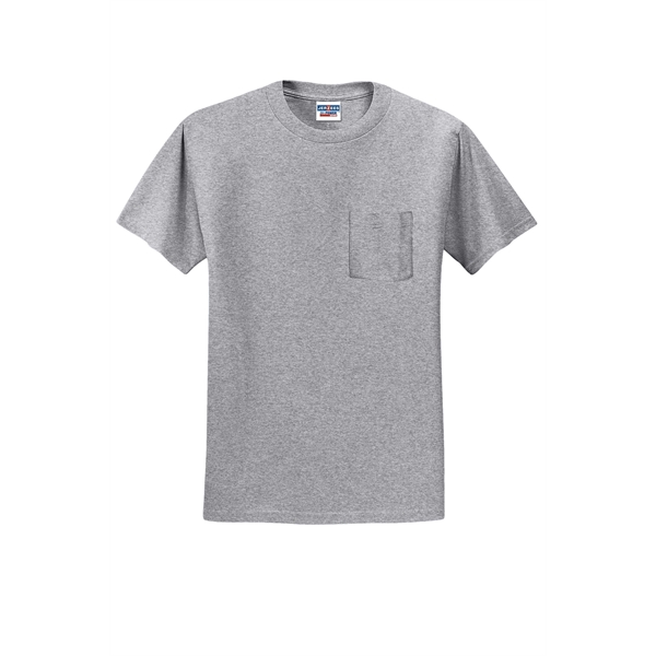 Jerzees - Dri-Power 50/50 Cotton/Poly Pocket T-Shirt. - Jerzees - Dri-Power 50/50 Cotton/Poly Pocket T-Shirt. - Image 67 of 70